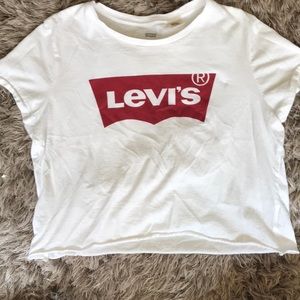 White crop top